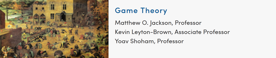 UBC and Stanford University Offer Joint Game Theory Course - UBC Centre