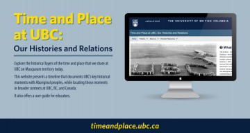 Time and Place at UBC: Our Histories and Relations