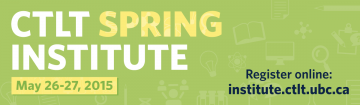 Registration is Now Open for the CTLT Spring Institute!