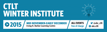 2015 CTLT Winter Institute